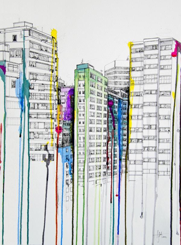Stunning Ink Paintings by Marc Allante