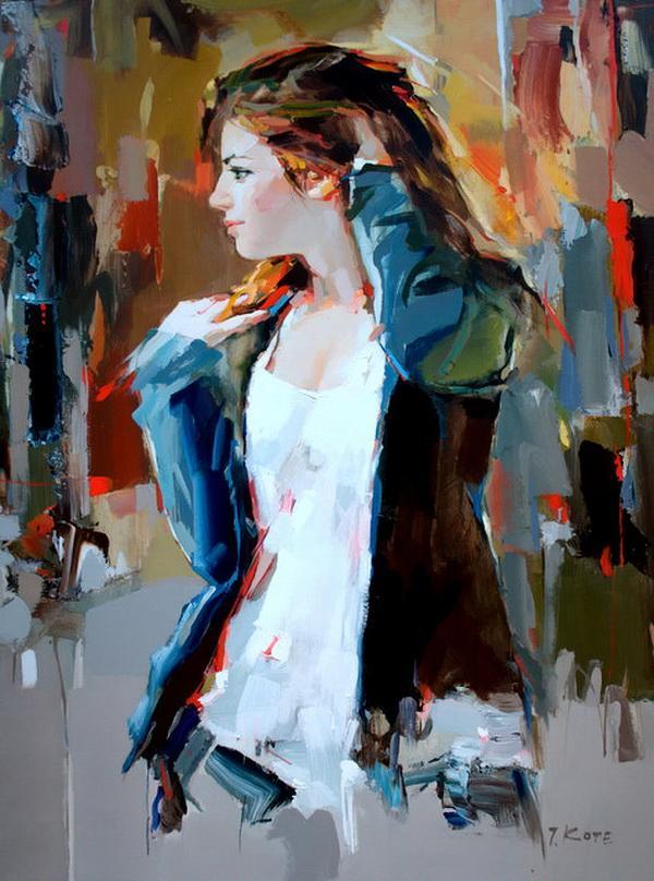Figurative Paintings by Josef Kote