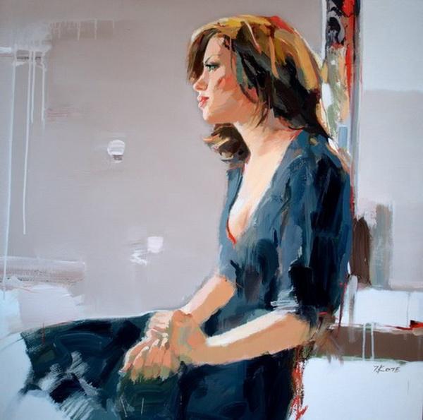 Figurative Paintings by Josef Kote