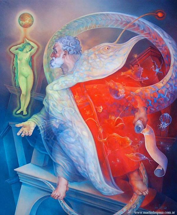 Paintings by Martin La Spina