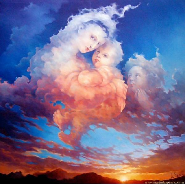 Paintings by Martin La Spina