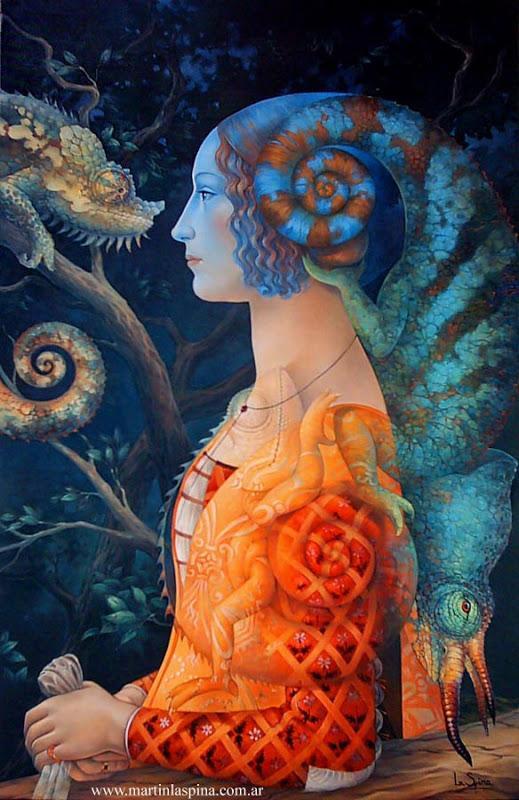 Paintings by Martin La Spina
