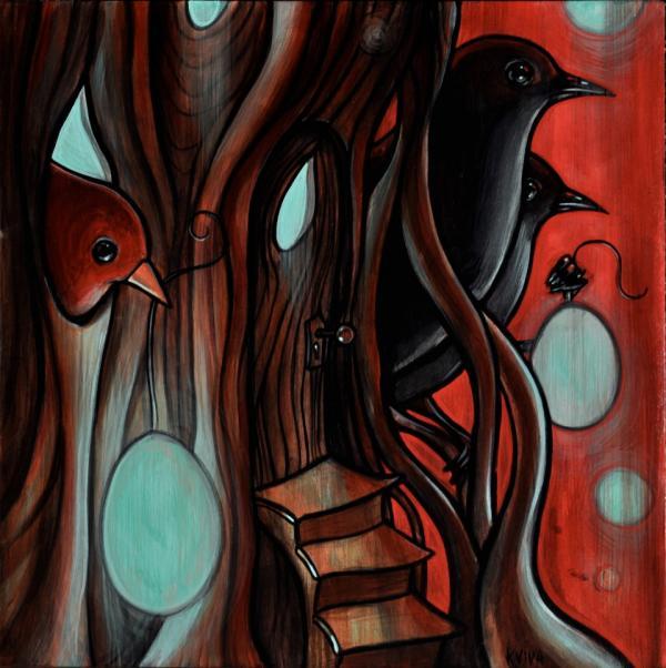Whimsical Paintings by Kelly Vivanco