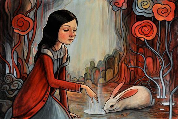 Whimsical Paintings by Kelly Vivanco