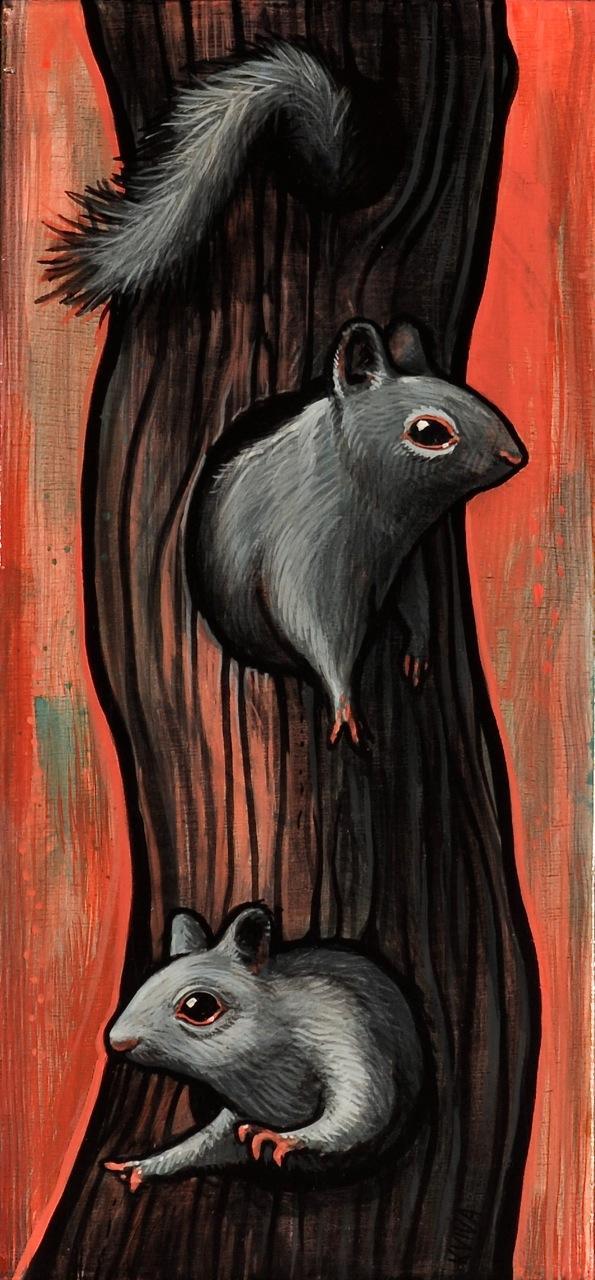 Whimsical Paintings by Kelly Vivanco
