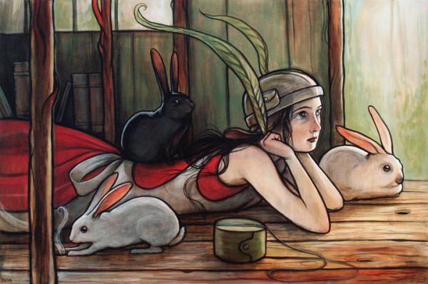 Whimsical Paintings by Kelly Vivanco
