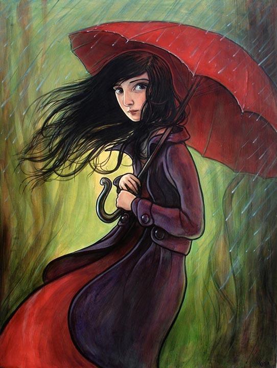 Whimsical Paintings by Kelly Vivanco