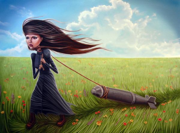 Surreal Paintings by Audrey Pongracz