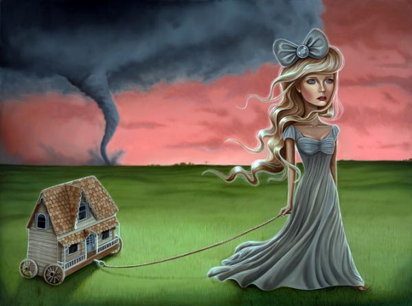 Surreal Paintings by Audrey Pongracz