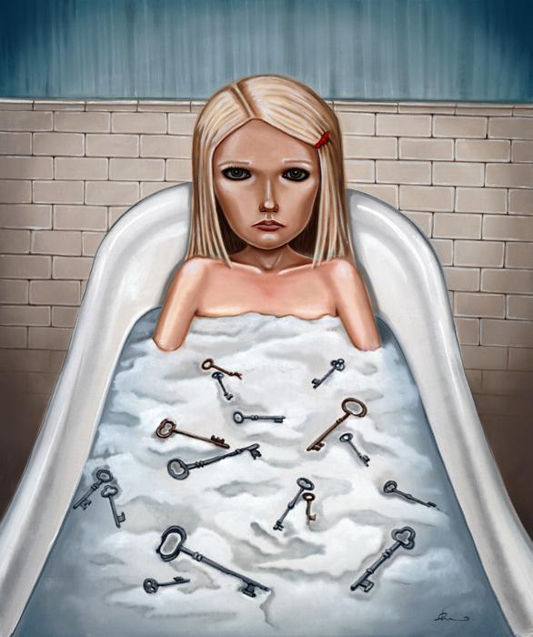 Surreal Paintings by Audrey Pongracz