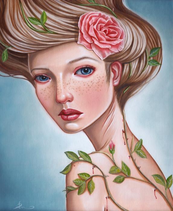 Surreal Paintings by Audrey Pongracz