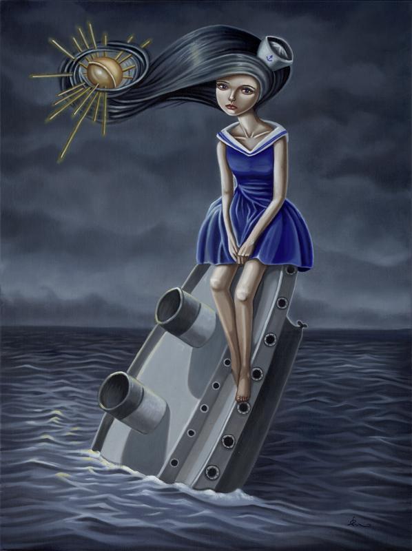 Surreal Paintings by Audrey Pongracz