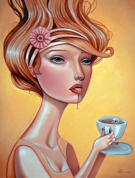 Surreal Paintings by Audrey Pongracz