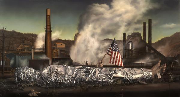 Paintings by David Bow­ers