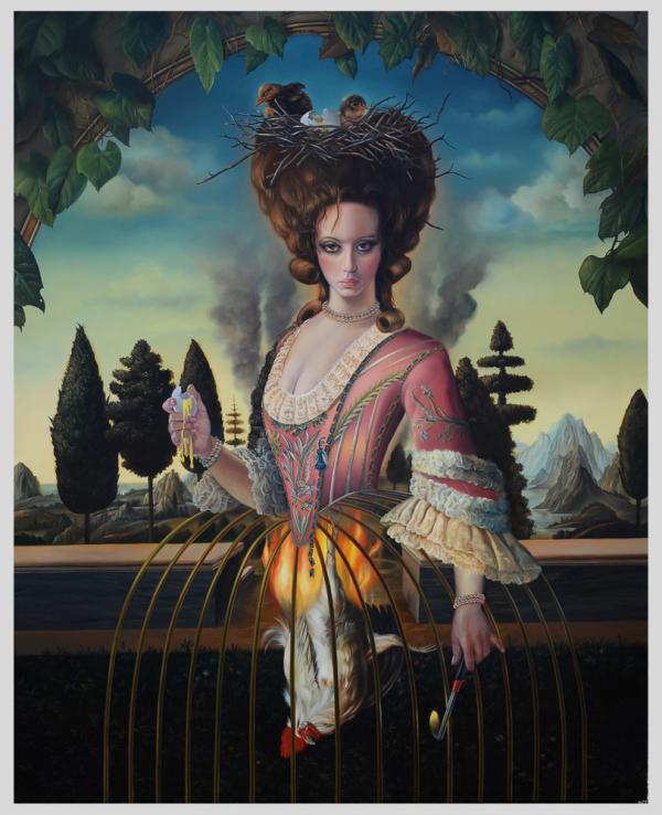 Paintings by David Bow­ers