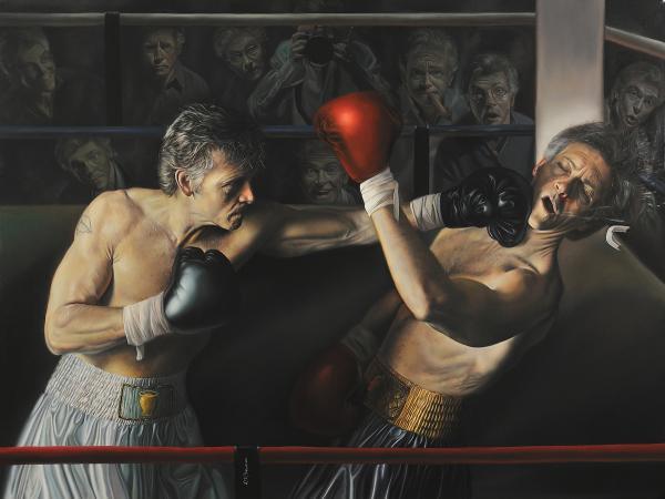 Paintings by David Bow­ers