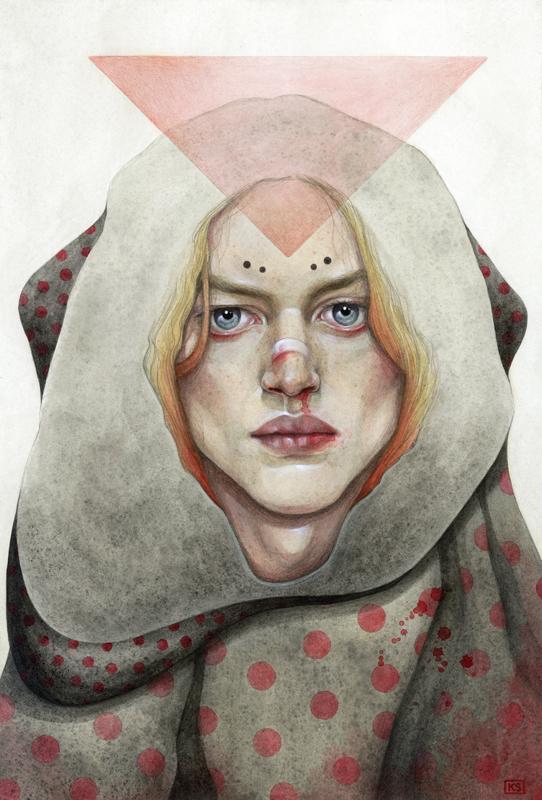 Portrait Paintings by Kaspian Shore