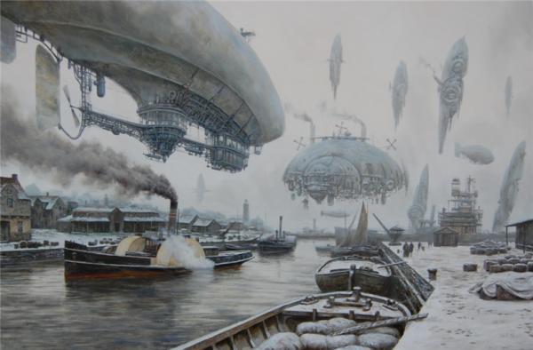 Sci-fi Paintings by Vadim Voitekhovitch