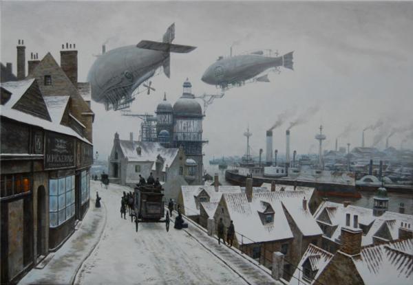 Sci-fi Paintings by Vadim Voitekhovitch