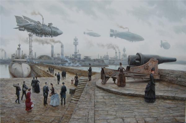 Sci-fi Paintings by Vadim Voitekhovitch