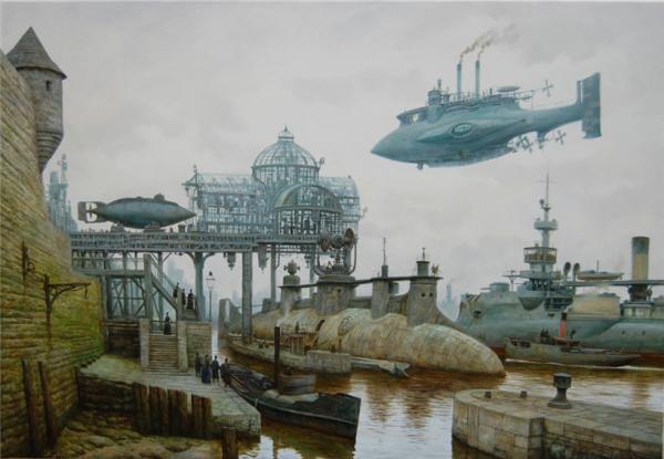 Sci-fi Paintings by Vadim Voitekhovitch