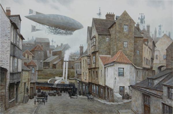 Sci-fi Paintings by Vadim Voitekhovitch