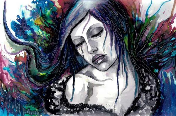 Paintings by Mona Parvin