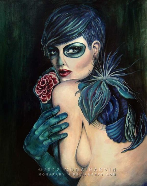 Paintings by Mona Parvin