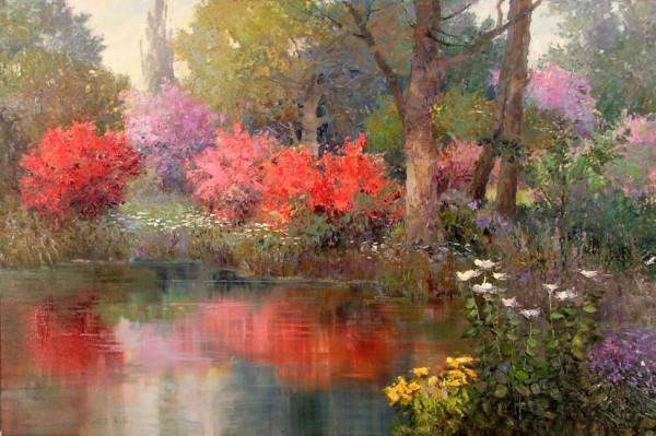 Treescape Paintings by Kent R. Walls