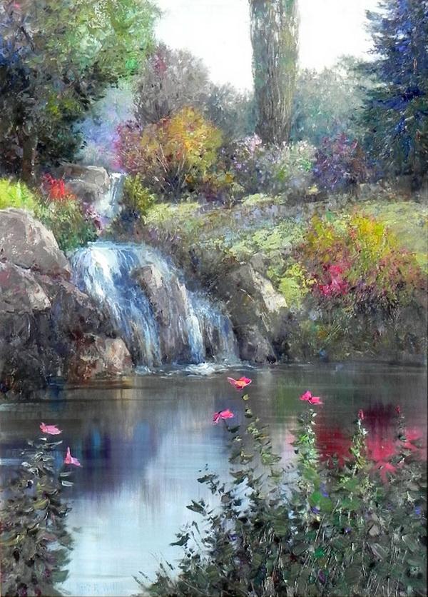 Treescape Paintings by Kent R. Walls