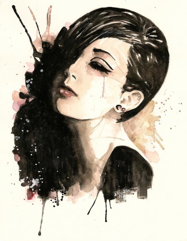 Watercolor Paintings by Rosaria Battiloro