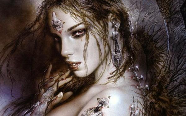 Dark Fantasy Paintings by Luis Royo