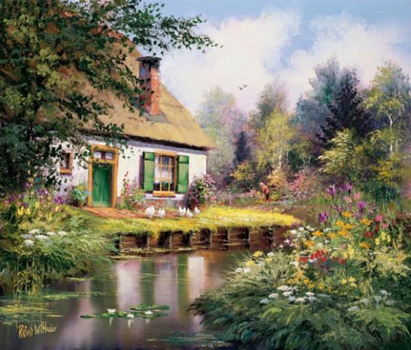 Countryside Paintings by Reint Withaar