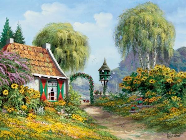 Countryside Paintings by Reint Withaar