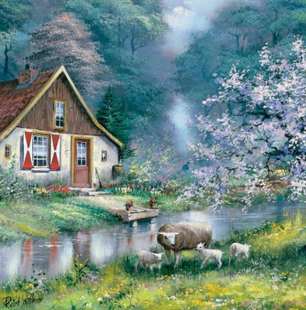 Countryside Paintings by Reint Withaar