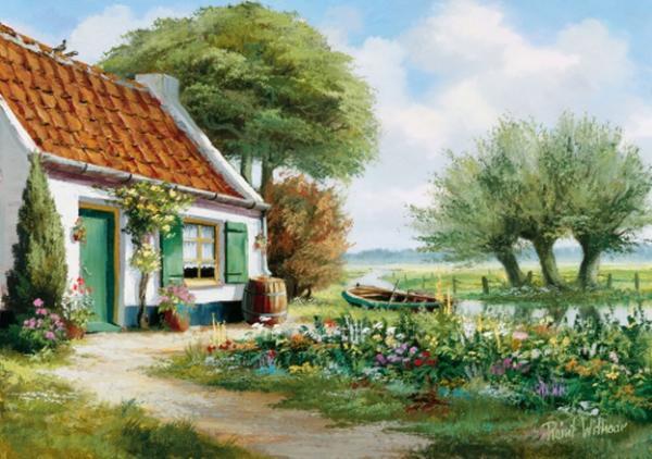 Countryside Paintings by Reint Withaar