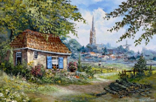 Countryside Paintings by Reint Withaar