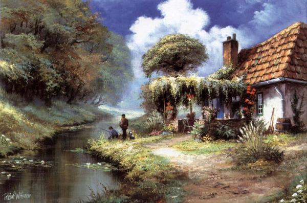 Countryside Paintings by Reint Withaar