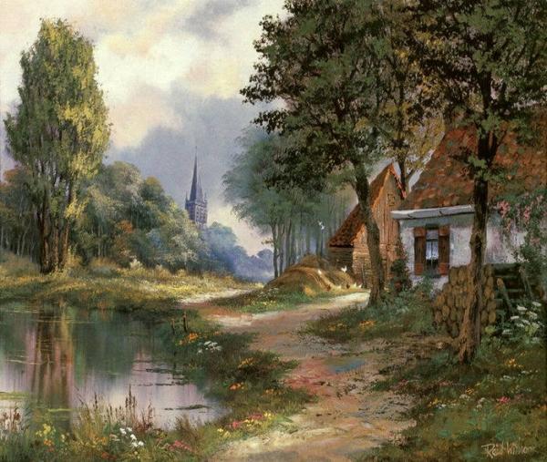 Countryside Paintings by Reint Withaar
