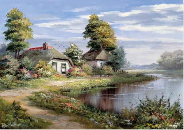 Countryside Paintings by Reint Withaar