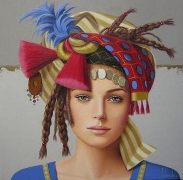 Portrait Paintings by Ginette Beaulieu