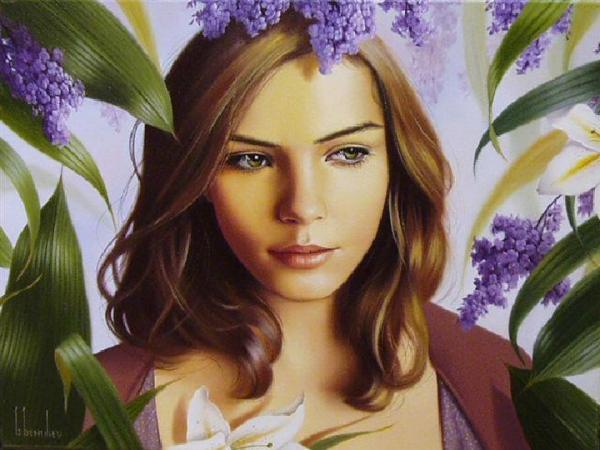 Portrait Paintings by Ginette Beaulieu