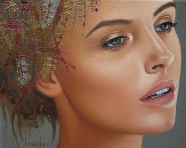 Portrait Paintings by Ginette Beaulieu