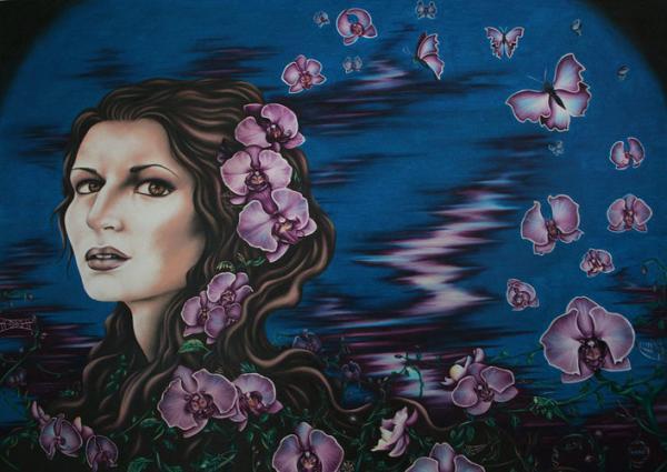 Paintings by ​Thaisy J. Marín Rodríguez