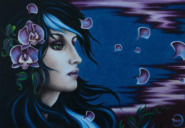 Paintings by ​Thaisy J. Marín Rodríguez
