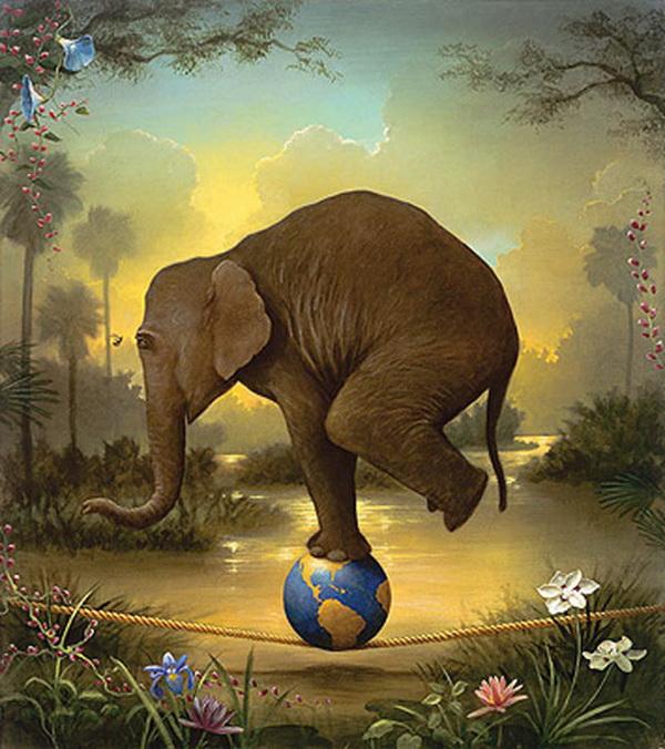 Allegorical Paintings by Kevin Sloan