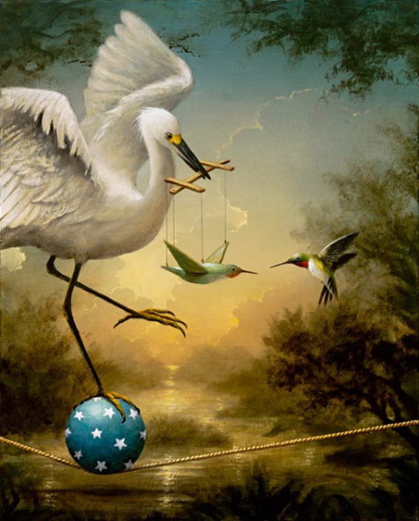 Allegorical Paintings by Kevin Sloan