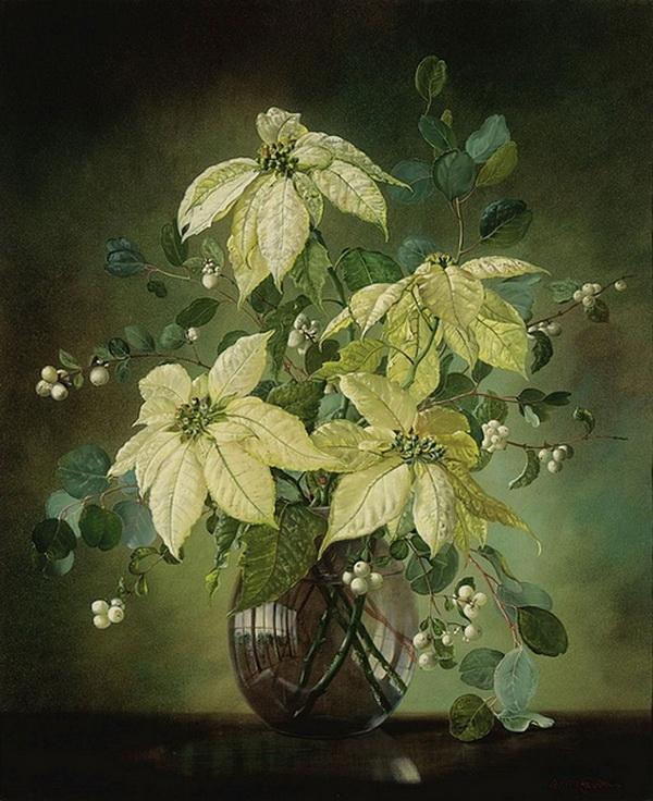 Flowers Painting by Cecil Kennedy