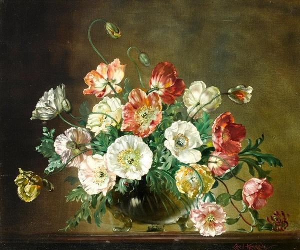 Flowers Painting by Cecil Kennedy