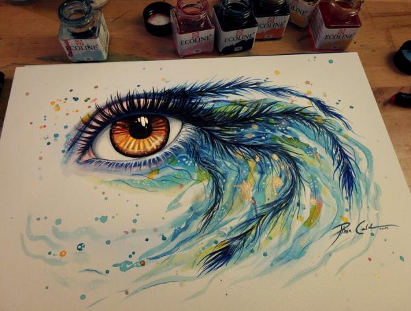 Mind Blowing Eye Art by Svenja Jödicke